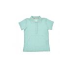 Mint Yeşili Kız Çocuk Düz Polo Yaka Lacost Tişört VITA4100