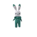 Mint Yeşili Miniş Tavşan Amigurumi Organik Oyuncak