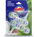 Mintax 2x48 gr Çam Kokulu Katı Wc Blok Süper Hijyenik Temizlik İçin Özel Formül