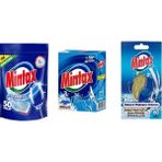 Mintax Bulaşık Tableti 50'li + Mintax Bulaşık Makinesi Tuzu 1.5 kg + Mintax Bulaşık Makinesi Kokusu