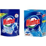 Mintax Bulaşık Tableti 50'li + Mintax Bulaşık Makinesi Tuzu 1.5 kg