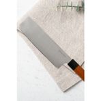 Minteks Ahşap Saplı İnci Kaplama 31Cm Nakiri Çelik Sef Bıçağı Bıçak No:9