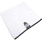Minteks Iskandınav 30 x 50 cm Havlu Izcı Panda - Beyaz