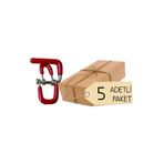 mintikbirler Okul Çanta Askısı 5 Adet Öğrenci Sıra Masa Askı Çocuk Sınıf Düzenleyici Aparatı Organizer