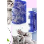 Mintola Pratik Kedi Tüyü Kaşıma Ve Tarama Aparatı Duvara Monte Kaşıma Aleti