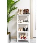 Minty Life 4 Katlı Ayakkabılık Olimpik (Beyaz)