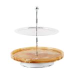 Minval La Dinette 2 Katlı 31x28 cm Bal Oniks Sunum Servislik