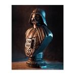 Minyatür Bahçem Star Wars Darth Vader Büst Figür 10 cm