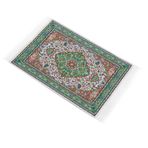 Minyatür Halı, Bebek Evi Halısı Minyatür Süslemeler Arkadaşlar Oturma Odası için Mini Güzel (Bahar Sesi)