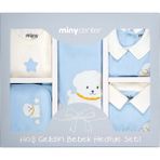 Minycenter Erkek Bebek Hastane Çıkışı - Mavi - 0 - 3 Ay