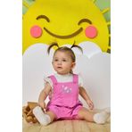 Minycenter Kız Bebek Salopet Set