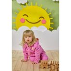 Minycenter Kız Bebek Sweatshırt Pembe - 9 - 12 Ay
