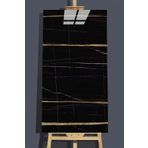 minyon 30x60 Kendinden Yapışkanlı Mermer Fayans Görünümlü Mutfak Banyo Wc Yer Duvar PVC Köpük Panel