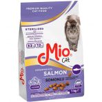Mio 1 kg Somonlu Yetişkin Kısırlaştırılmış Kedi Maması