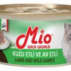 Mio 85 gr Kuzu Etli Ve Av Hayvanlı Püre Kedi Konservesi