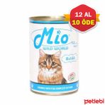 Mio Balıklı 12x415 gr Yetişkin Kedi Konserve