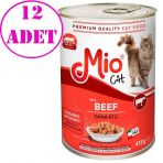 Mio Dana Etli 12x415 gr Kedi Maması