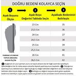 Mio Gusto Alda Leopar Desenli Küt Burunlu Kadın Topuklu Ayakkabı