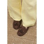 Mio Gusto Hazel Kahverengi Püsküllü Kadın Loafer
