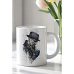 Mio Life Breaking Bad Heisenberg Tasarımlı 330ML Baskılı Beyaz Seramik Kupa Bardak - 100 Adet