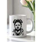 Mio Life Breaking Bad Jesse Pinkman Tasarımlı 330ML Baskılı Beyaz Seramik Kupa Bardak - 100 Adet