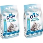 Mio Marsilya Sabunu Kokulu Ince Taneli Süper Topaklanma Koku Hapsedici Bentonite 2x10 lt Kedi Kumu