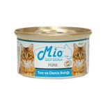 Mio Ton ve Deniz Balığı 24x85 GR Kedi Konserve