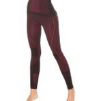 MioFit Fast Dry Yüksek Bel Seamless Spor Tayt SİYAH-PEMBE M-L
