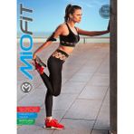 MioFit Fishnet Seamless Spor Tayt SİYAH L-XL