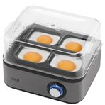 Mioji Mio EG8 500W Led Işıklı Sesli Uyarı Gri 8 Adet Yumurta Haşlama 4 Adet Pişirme Makinesi