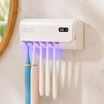 Mioji Mio Uv5f Pro 2600Mah Şarj Edilebilir Uv Sterilizatörü Diş Fırçası Tutucusu Beyaz