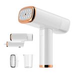 Mioji Mio X20SM 18gr/dk Taşınabilir Paslanmaz Çelik Taban Katlanabilir Güçlü Buharlı Kırışık Giderici Beyaz Renk Ütü
