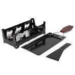Miokycl Taşınabilir NOn Stick Peynir Raclette Rotaster Pişirme Tepsisi Soba Wodd Kolu Izgara Aracı