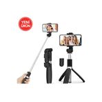 Miomi Tripod Kumandalı Tripot, Monopod & Selfie Çubuğu