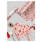 Miona Sevgililer Gününe Özel Hediye Paketleme Ambalaj Kağıdı 35x50 cm(1 ADET)