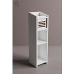 Mionte Flat-Pack Comfort Küçük Banyo Dolabı, Dar Alanlar İçin Modern Çok Amaçlı Dayanıklı Banyo Depolama Dolabı