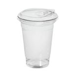 Miopack Mg Home 400 Cc Plastik Pet Limonata Milkshake Bardağı 20 Adet Klips Kapaklı