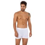 Miorre Beyaz S-M Seamless Erkek Boxer