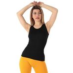 Miorre Kadın Askılı Seamless Atlet SİYAH M-L