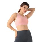 Miorre Kadın Pedsiz Spor Büstiyer LİLA L-XL
