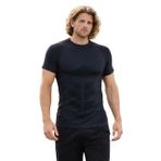 Miorre MioFit Erkek Cool Dry Kısa Kollu Dikişsiz Spor Tişört LACİVERT XL-XXL