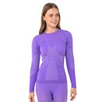 Miorre MioFit Kadın Energy Dry Fit Dikişsiz Spor Tişört LİLA XL-XXL