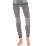 Miorre MioFit Running Power Fit Yüksek Bel Seamless Spor Tayt GRİ-PEMBE XL-XXL