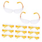 Mipcase Adet Erkek Kız için Güvenlik Gözlükleri Laboratuvar Kullanımı İçin Gözlükler Deneyleri İçin Ergonomik Tasarım ve Tam