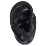 Mipcase Yapay Kulak Kalıbı Insan Kulağı Modeli Kulak Ekran Modeli Silikon Piercing Simülasyon Kulak Modeli Anatomik Kulak Sahte Kulak Küpe Manken Gövde Kulaklıklar Silika Jeli 3 Boyutlu