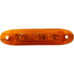 Mir Kitap Sarı Parmak LED Dorse Lamba 3 Ledli 9cm 12-24V