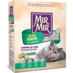 Mır Mır 5 lt Bentonit Ultra Parfümlü Marsilya Sabun Kokulu Kedi Kumu