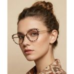 Mira Cat Eye Leopar Gözlük | Mavi Işık Filtreli | Blue Blocked | Ekran Gözlüğü | Kadın - Leoapar