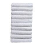 Mira Home 10 lu El Yüz Otel Havlusu 50x90 Cm Beyaz 20/2 Ring 250 Gr