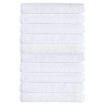 Mira Home 10 lu Otel Banyo Havlusu Pamuklu 70X145 Cm Beyaz 16/1 Avs 440 Gr